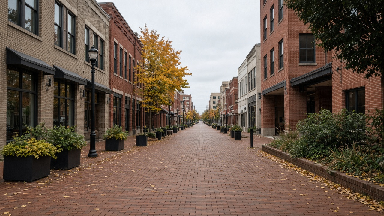 Downtown Kalamazoo on a Tuesday.