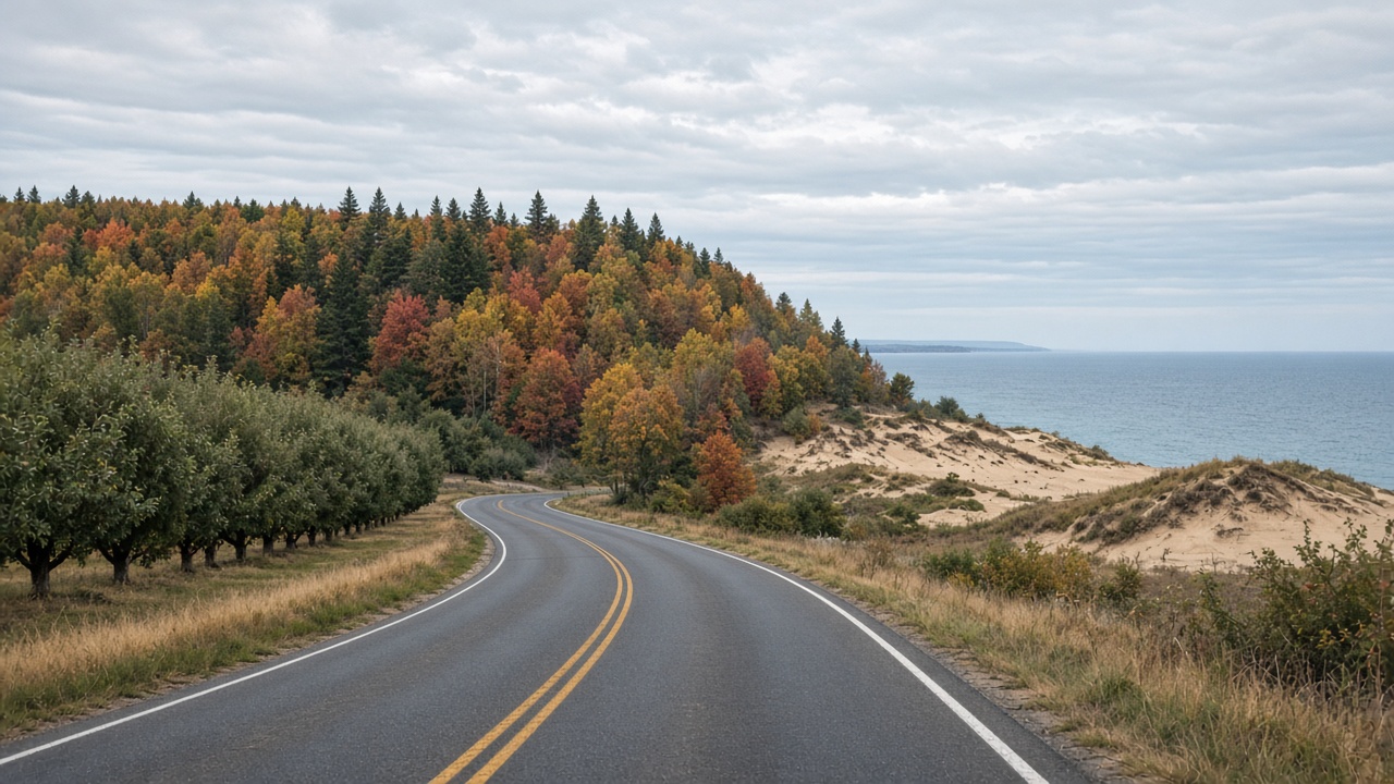 A Sunday on the Leelanau shore.