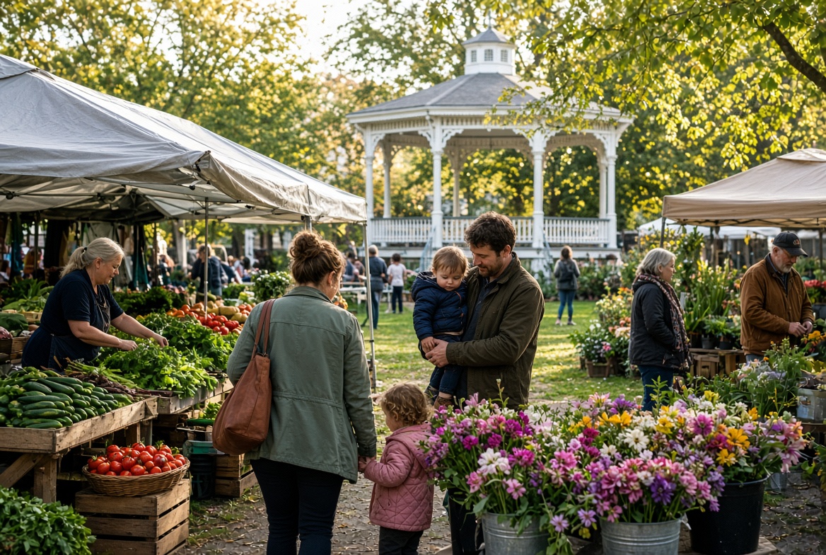A town market