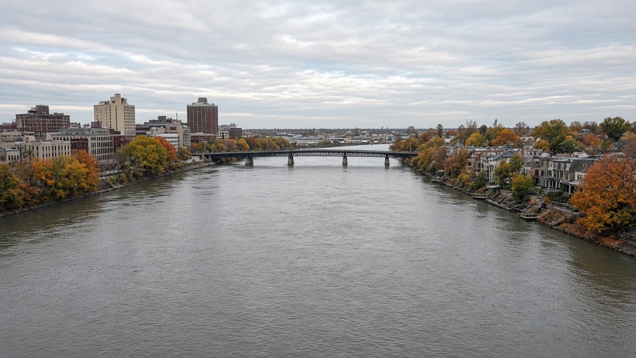 The river cities in Saginaw.